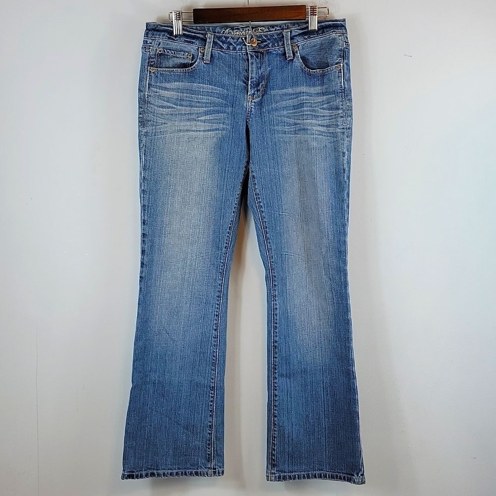 American eagle true boot jeans size 10 short
